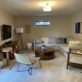 After Regular cleaning Living Room